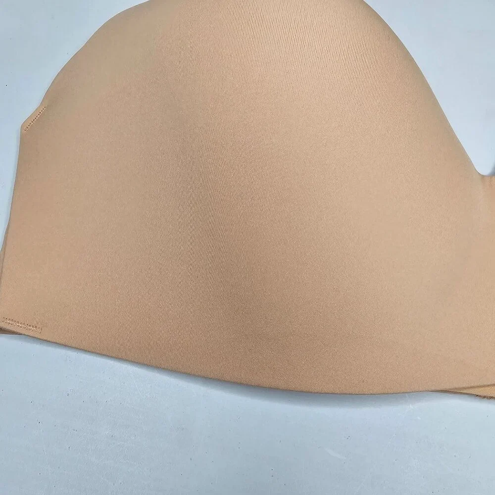Knix 42DD Nude WingWoman Contour Bra Wire Free Lightly Lined Molded Cups - Picture 3 of 7